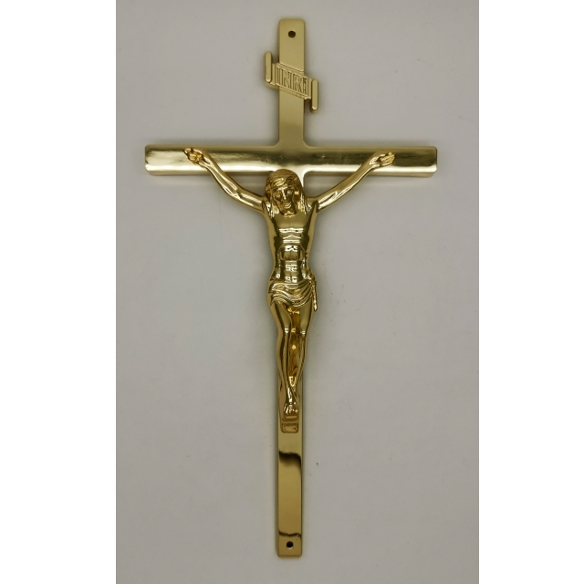 Il funerale fornisce croce del metallo della decorazione 11,5 del cofanetto» ed incrocio 8038 nel colore dell'oro